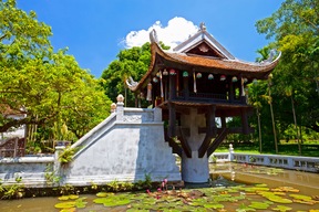 Pagode pilier unique